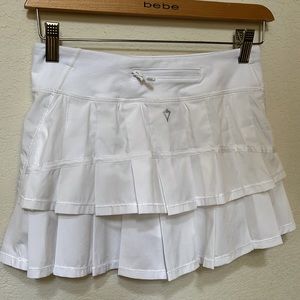 New without tags Ivivva Girls White Tennis Skirt